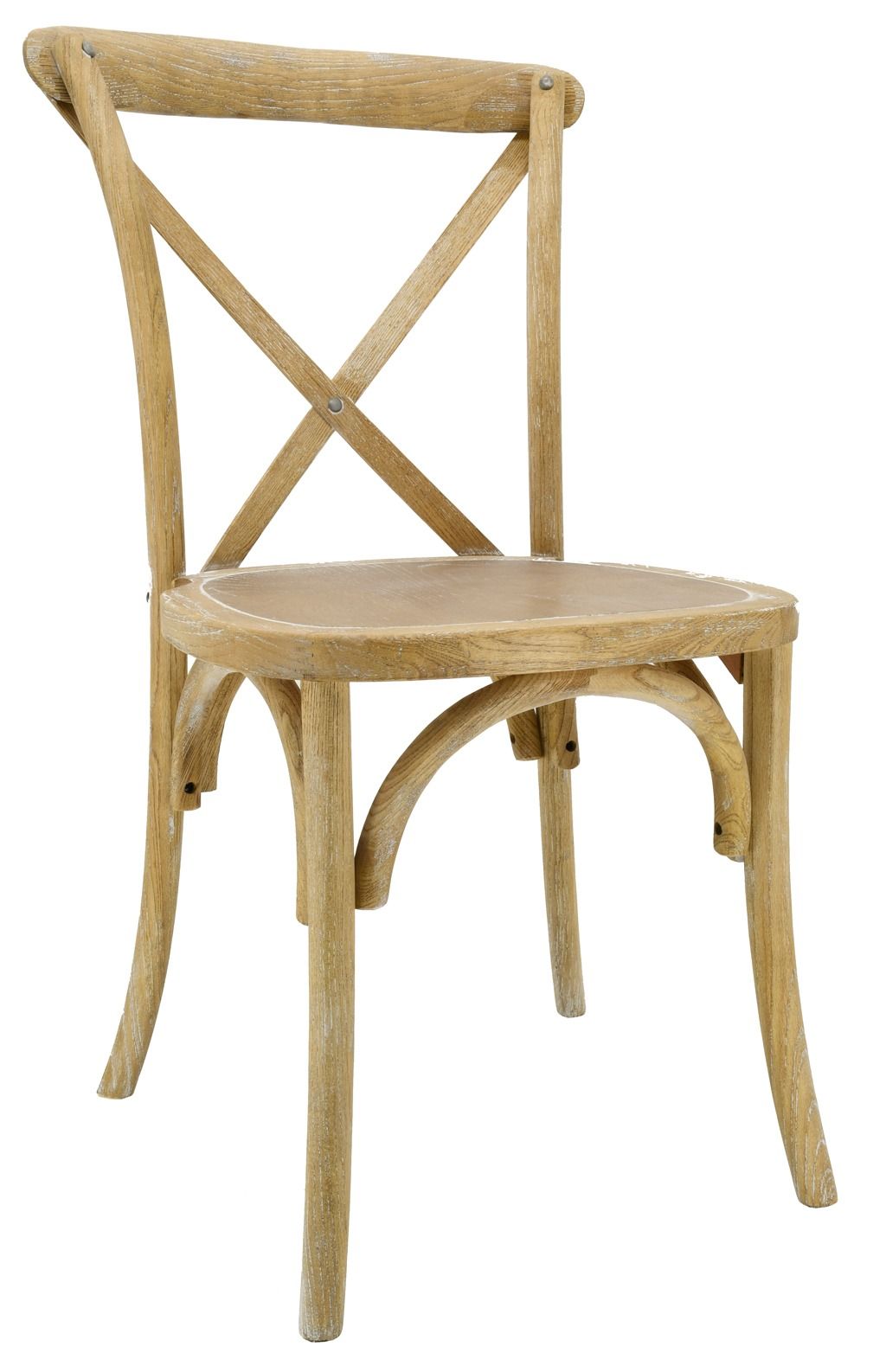 Chaise en orme empilable Bistro