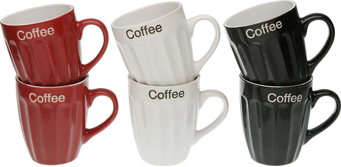 Coffret 6 tasses en grès Iva