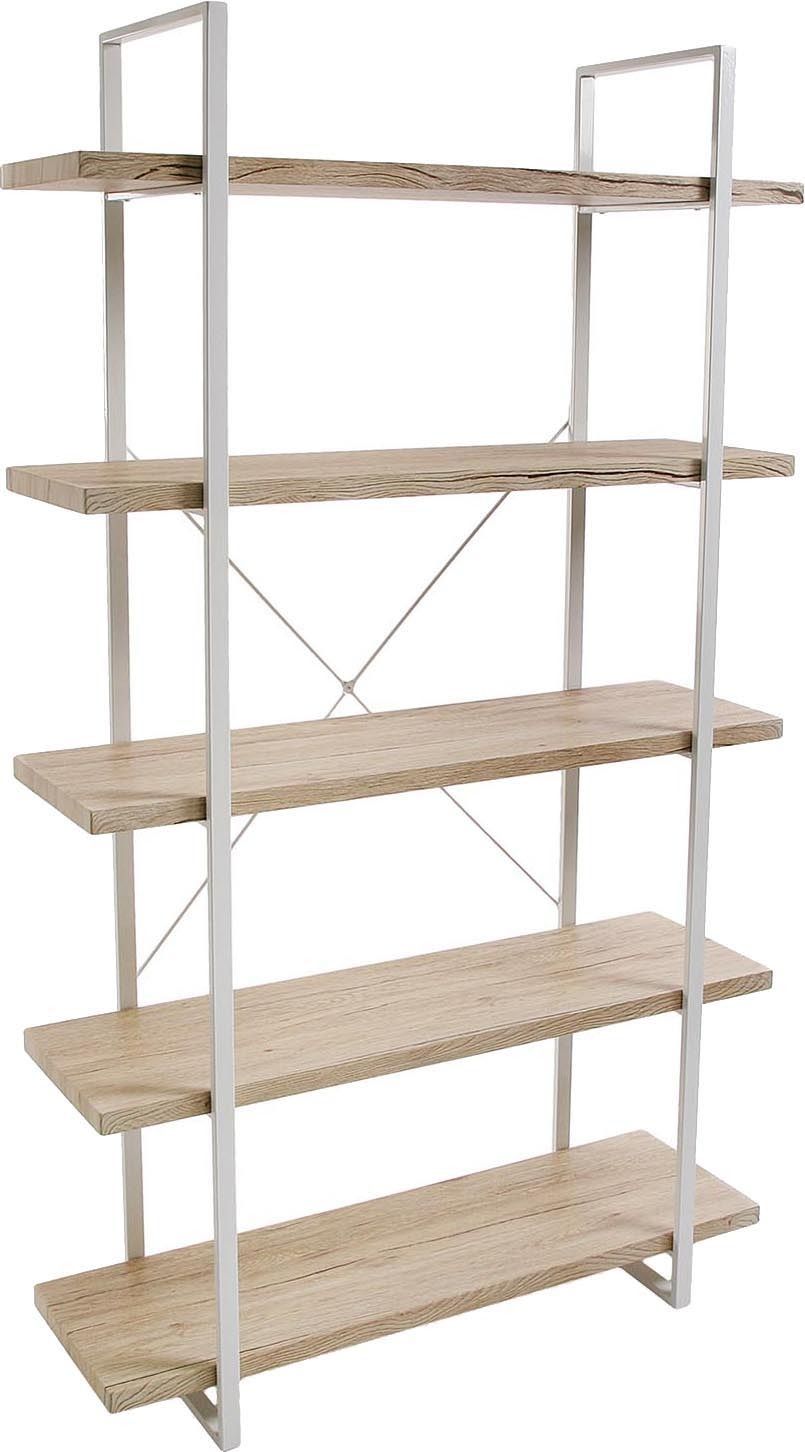 Etagère bibliothèque 5 tablettes Lorca