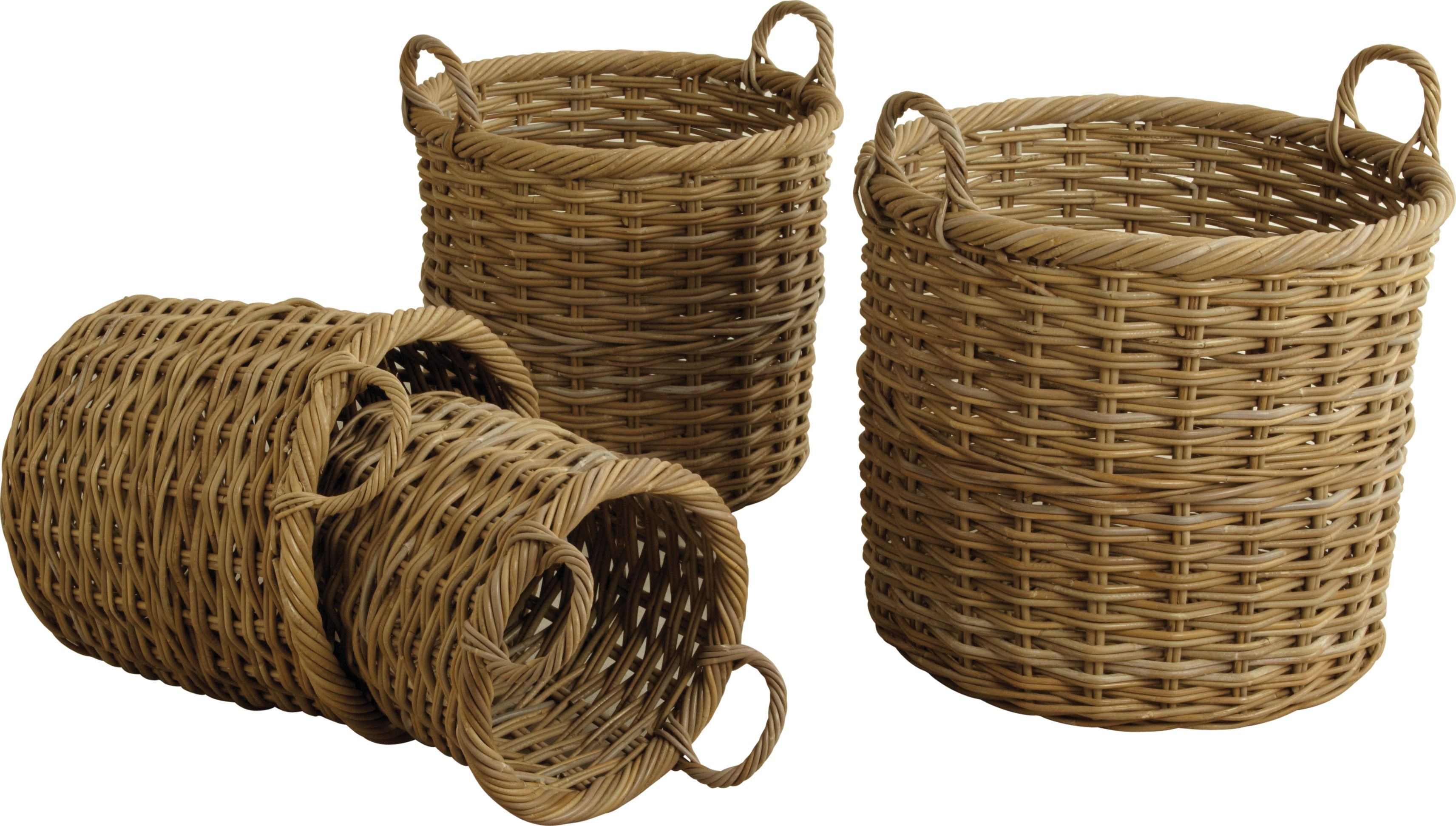 Cache-pots en poelet (lot de 4)