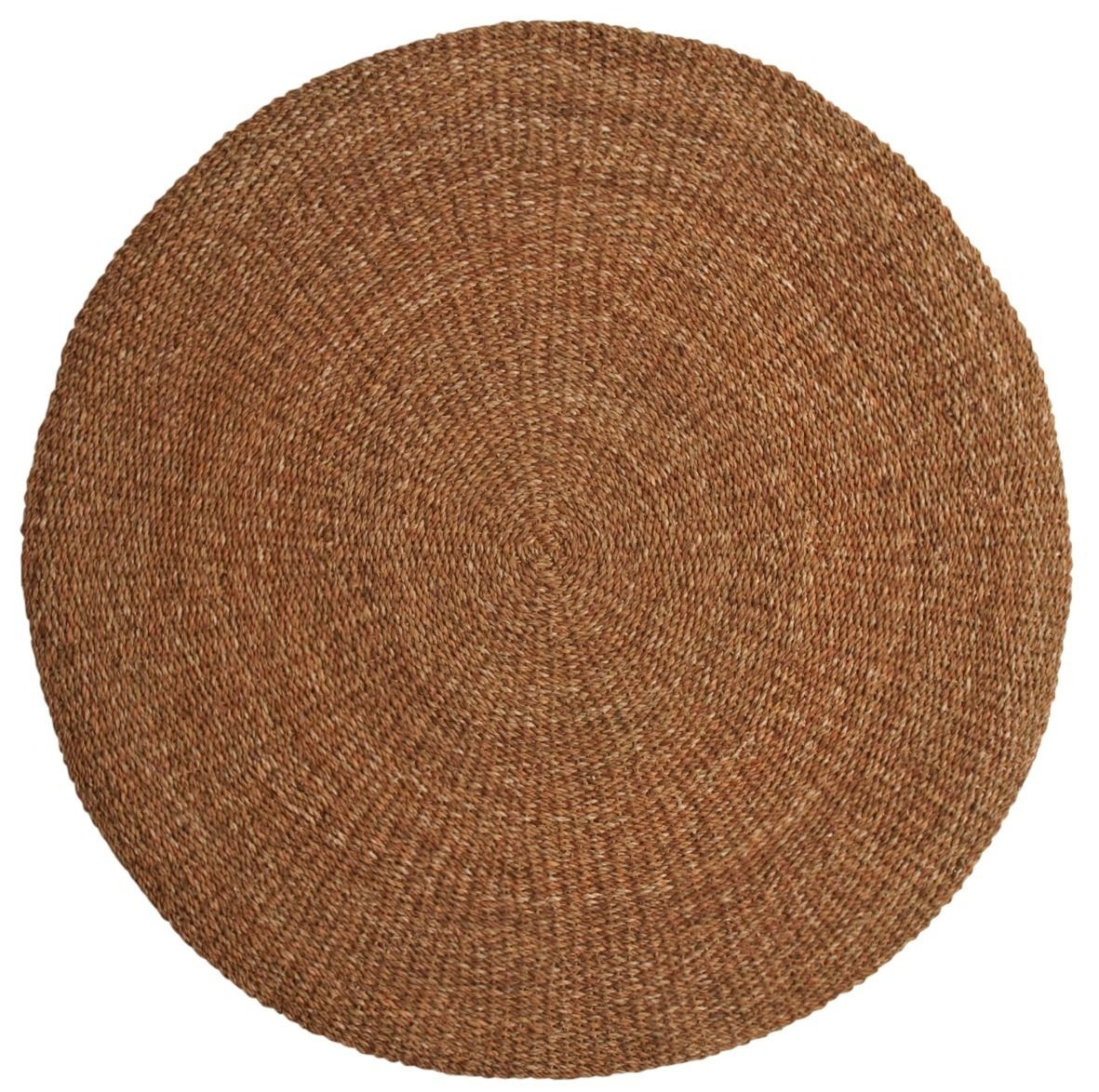 Tapis rond en jonc de mer naturel Diamètre 150cm