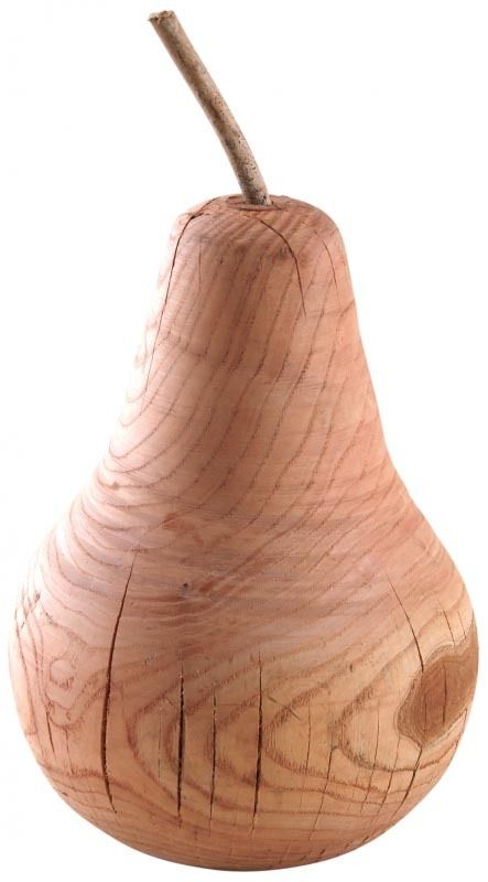 Poire décorative en cèdre rouge massif