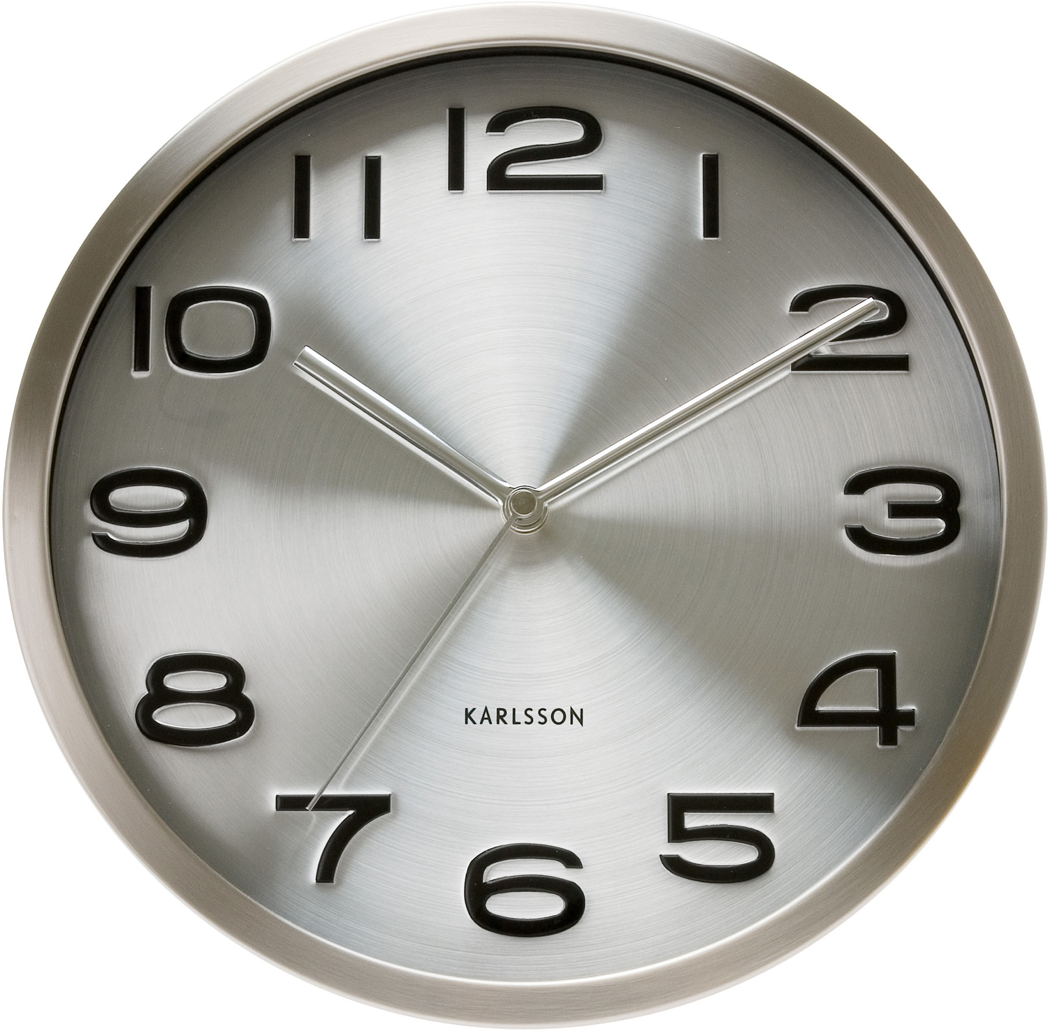 Horloge ronde en métal Maxie 29 cm