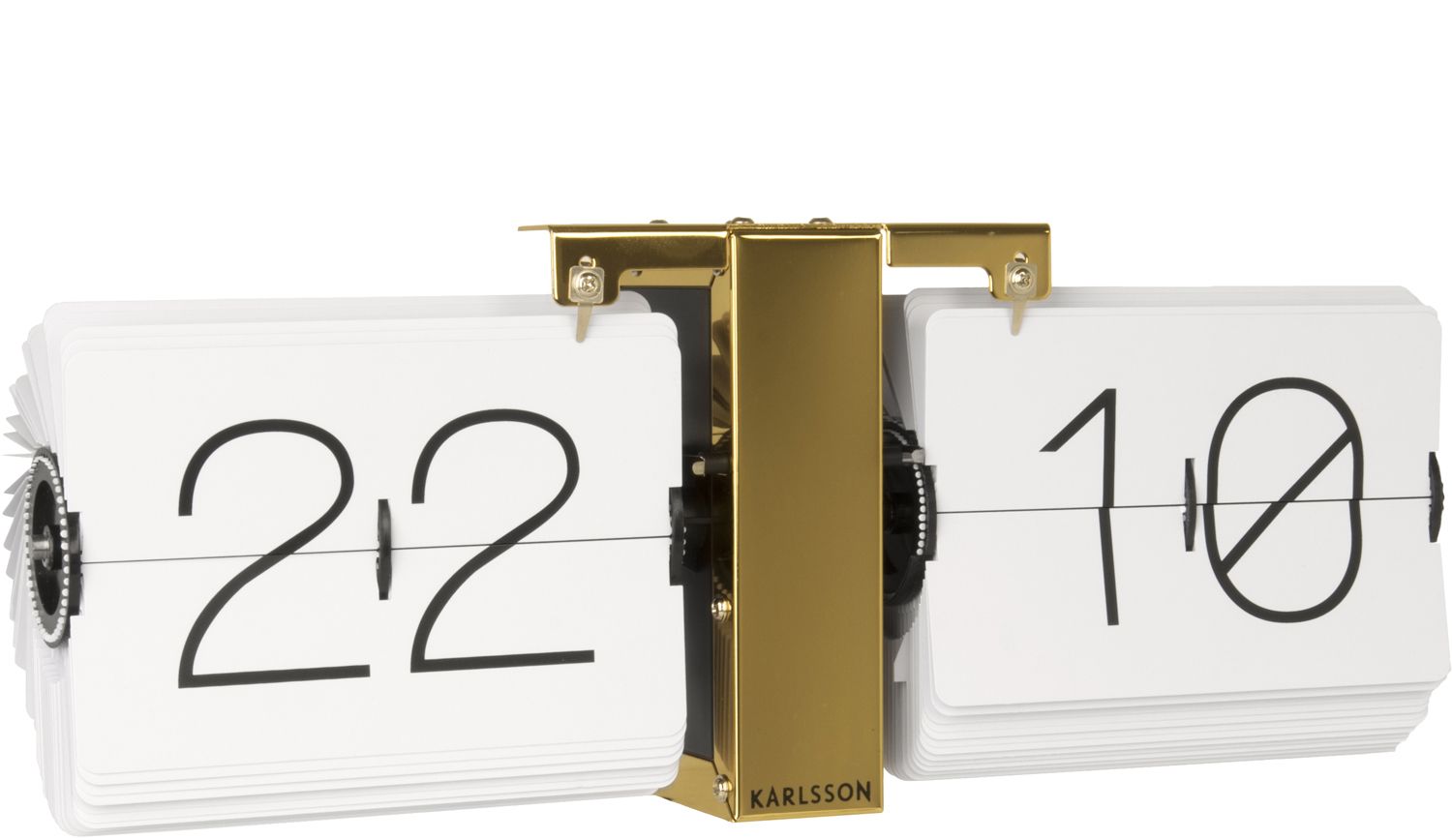 Horloge moderne bicolore Flip No Case