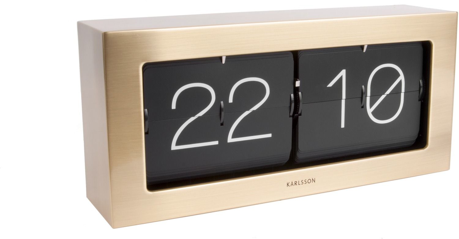 Horloge à poser Flip Box