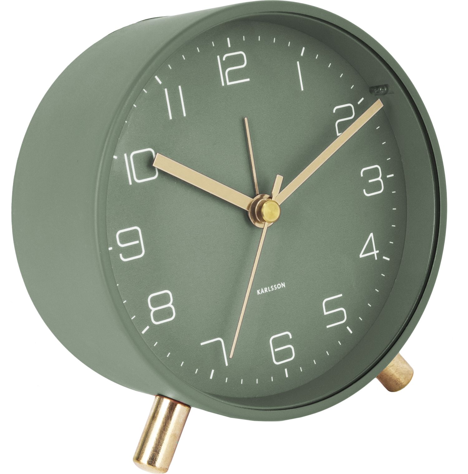 Réveil en métal mat Lofty