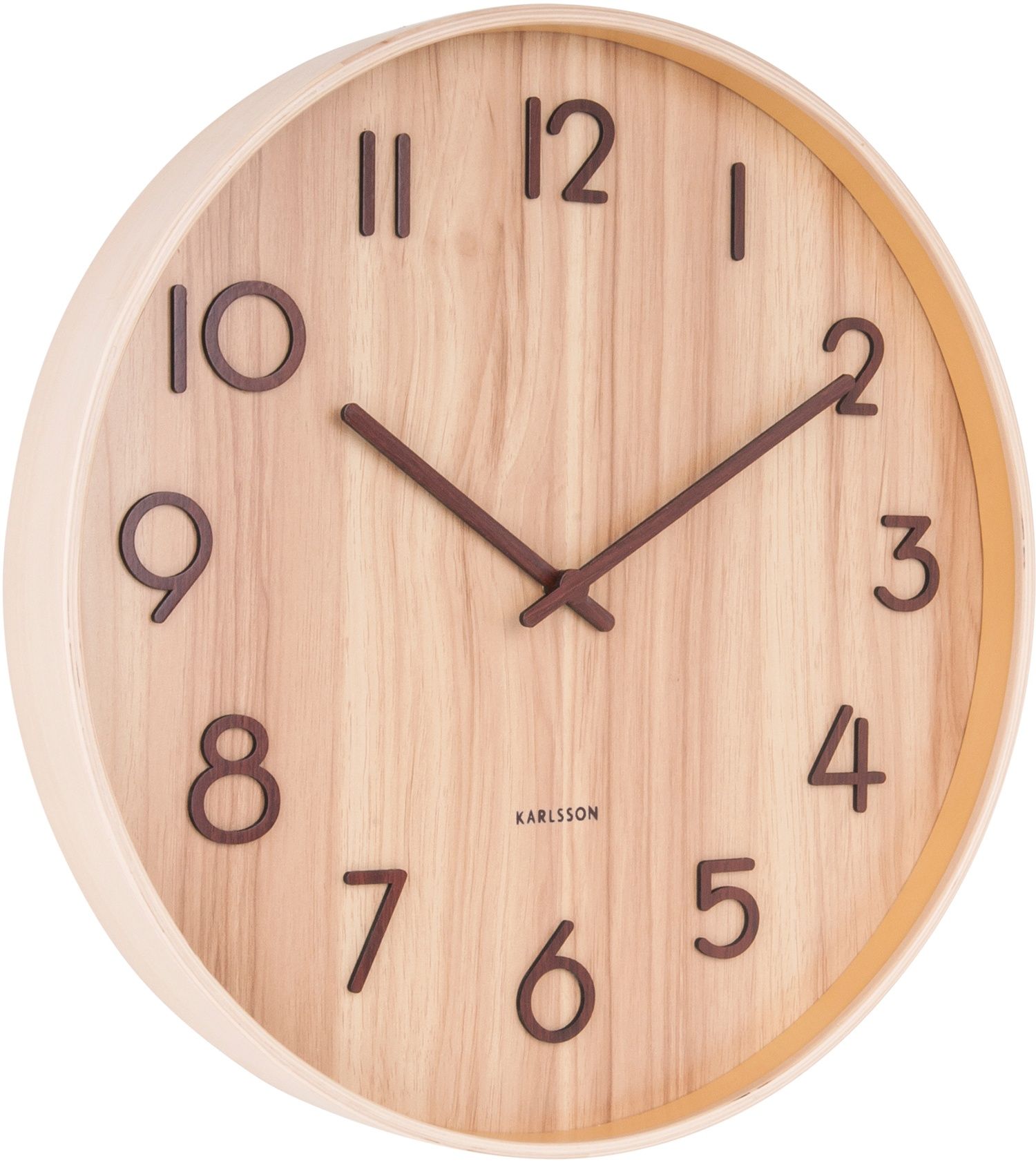 Horloge en bois Pure 40 cm