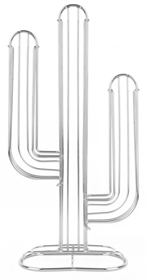 Porte capsules en métal Holder Cactus