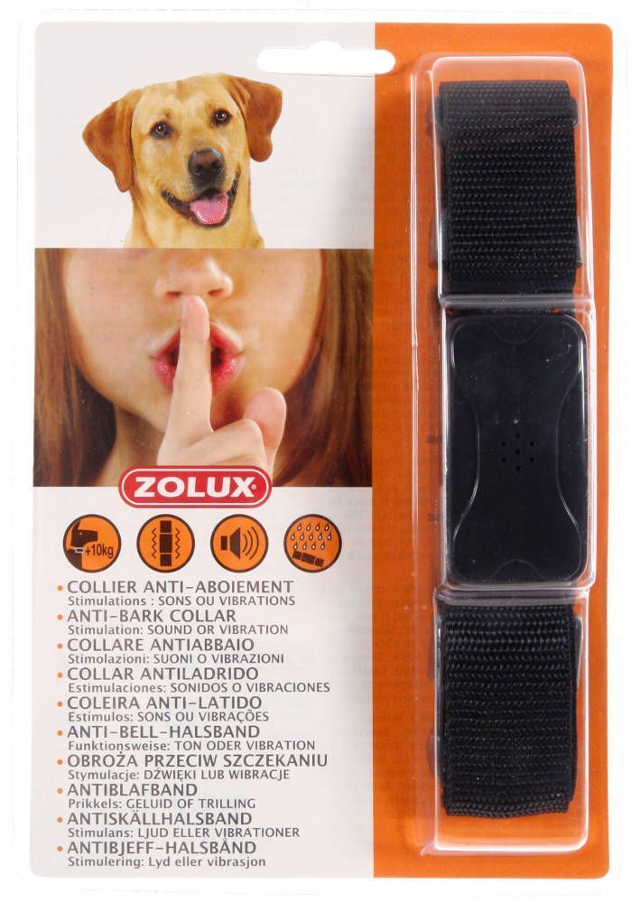 Collier anti-aboiement pur grands chiens Sons et Vibrations