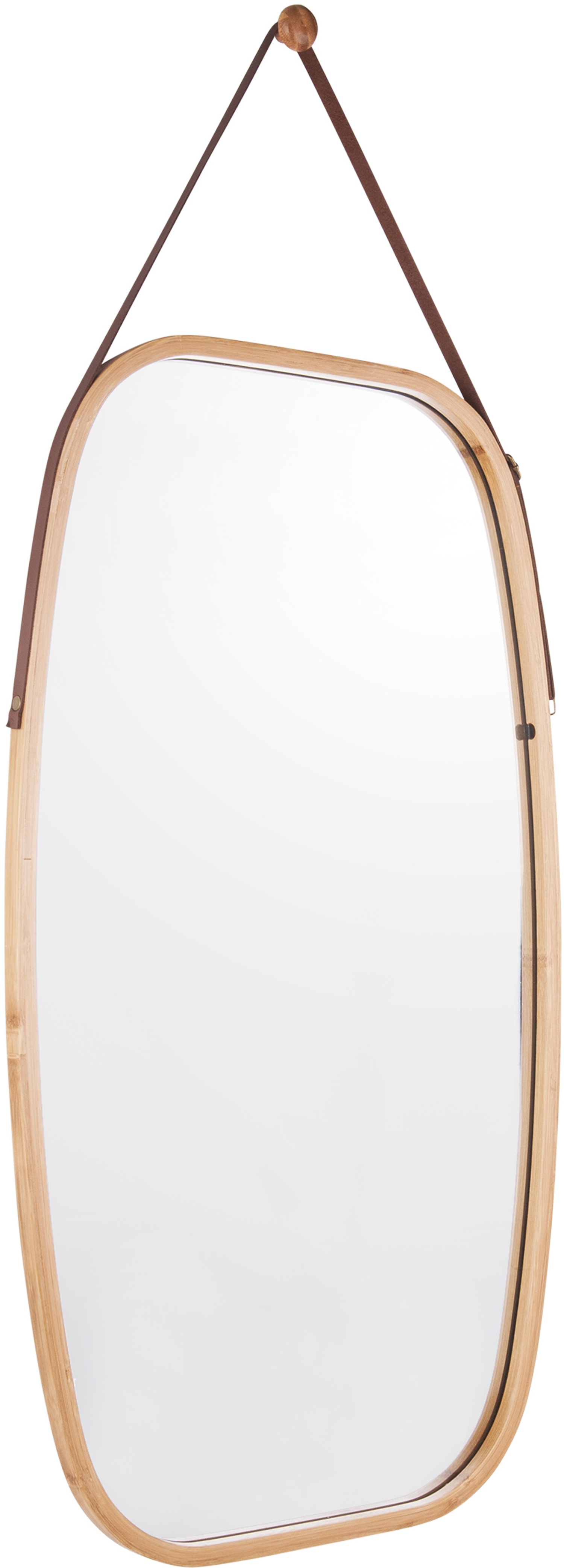 Grand miroir en bambou à suspendre Idyllic