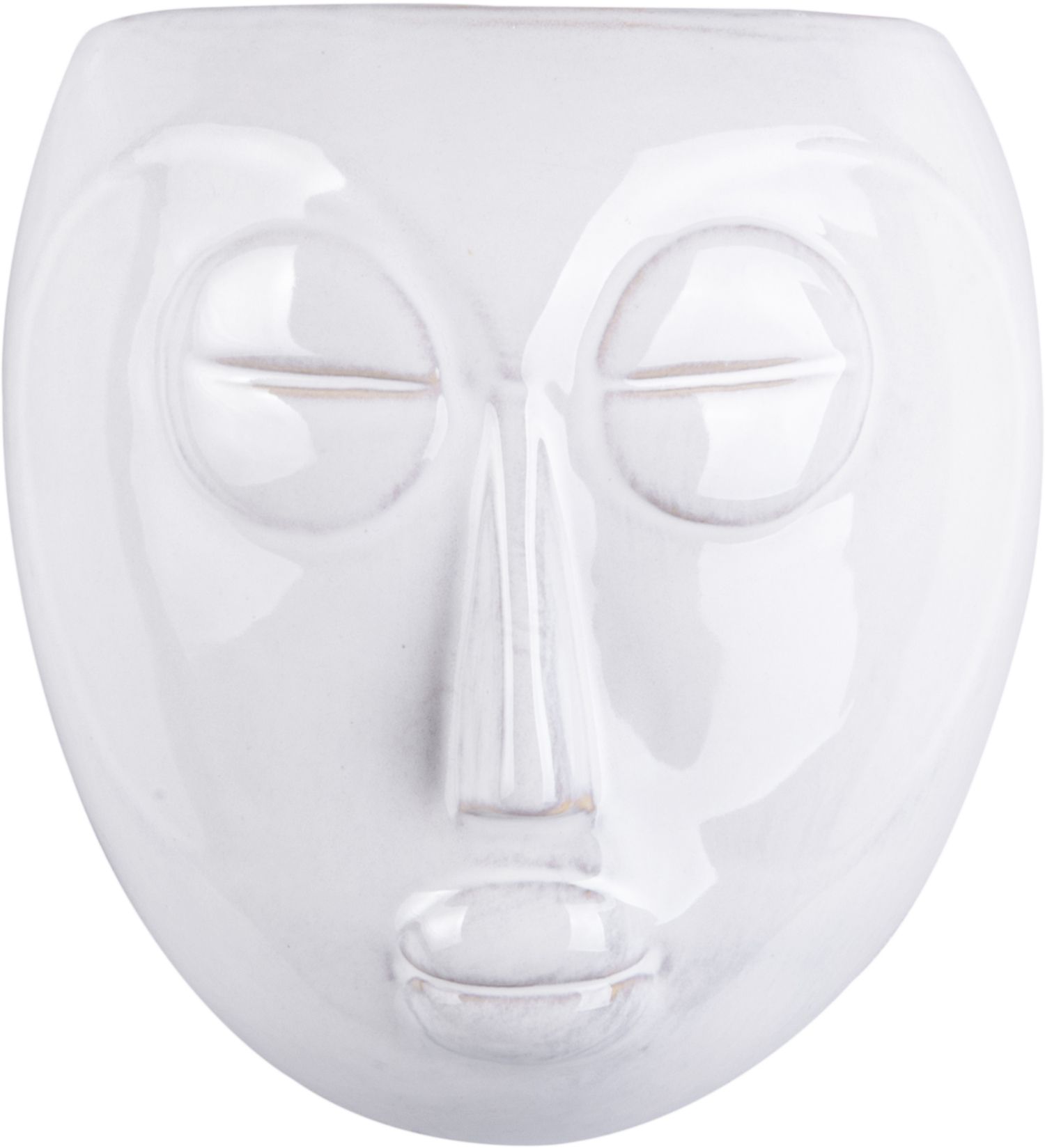 Cache pot mural Mask 17 cm