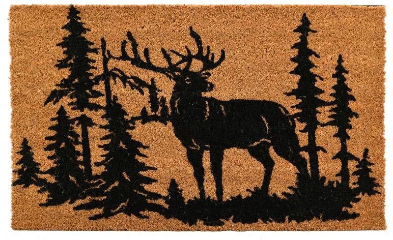 Paillasson en fibres de coco Cerf