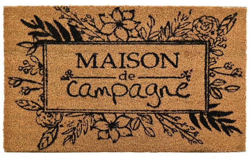 Paillasson en fibres de coco Maison de Campagne