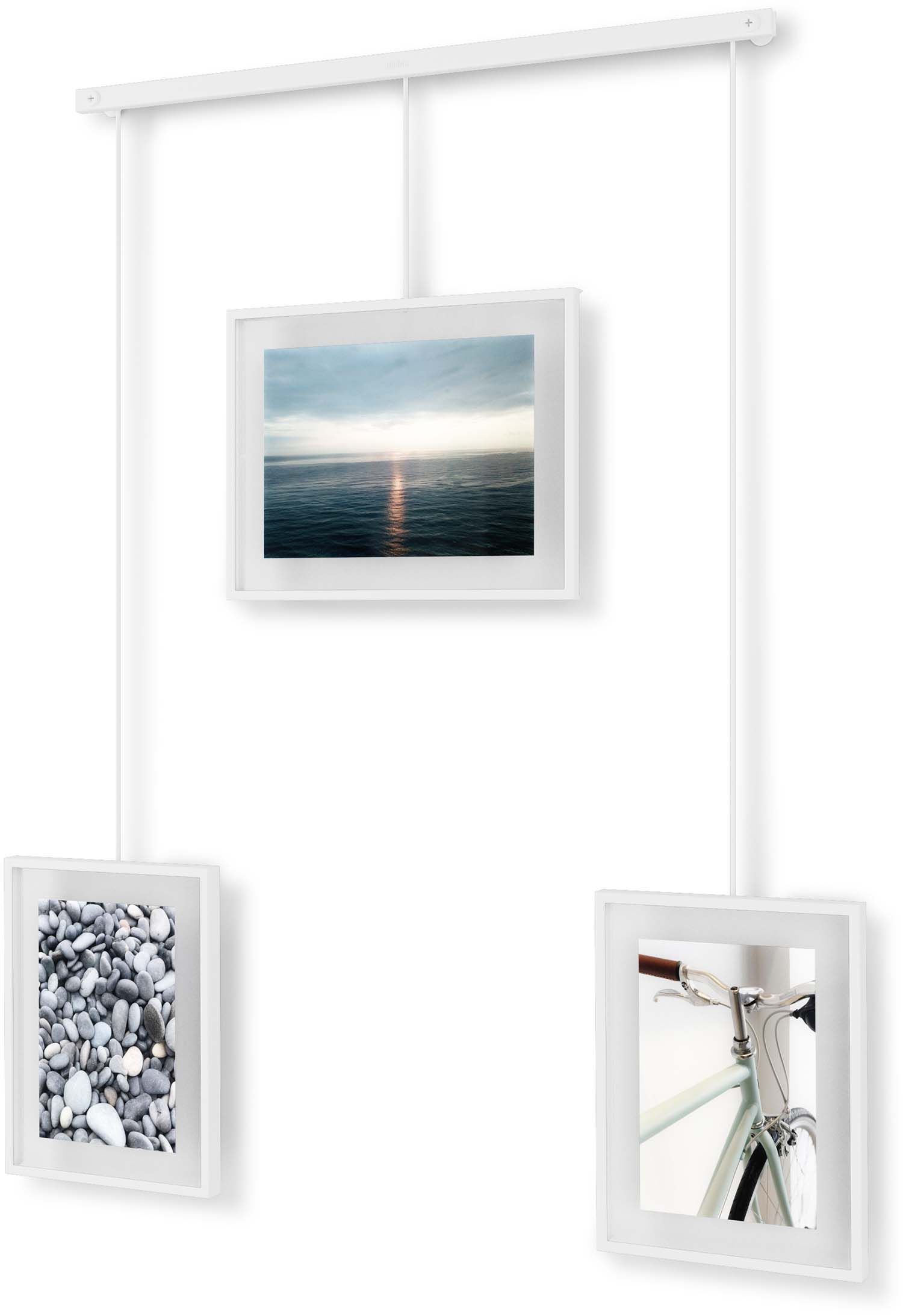 Porte photos escalier 3 cadres Exhibit