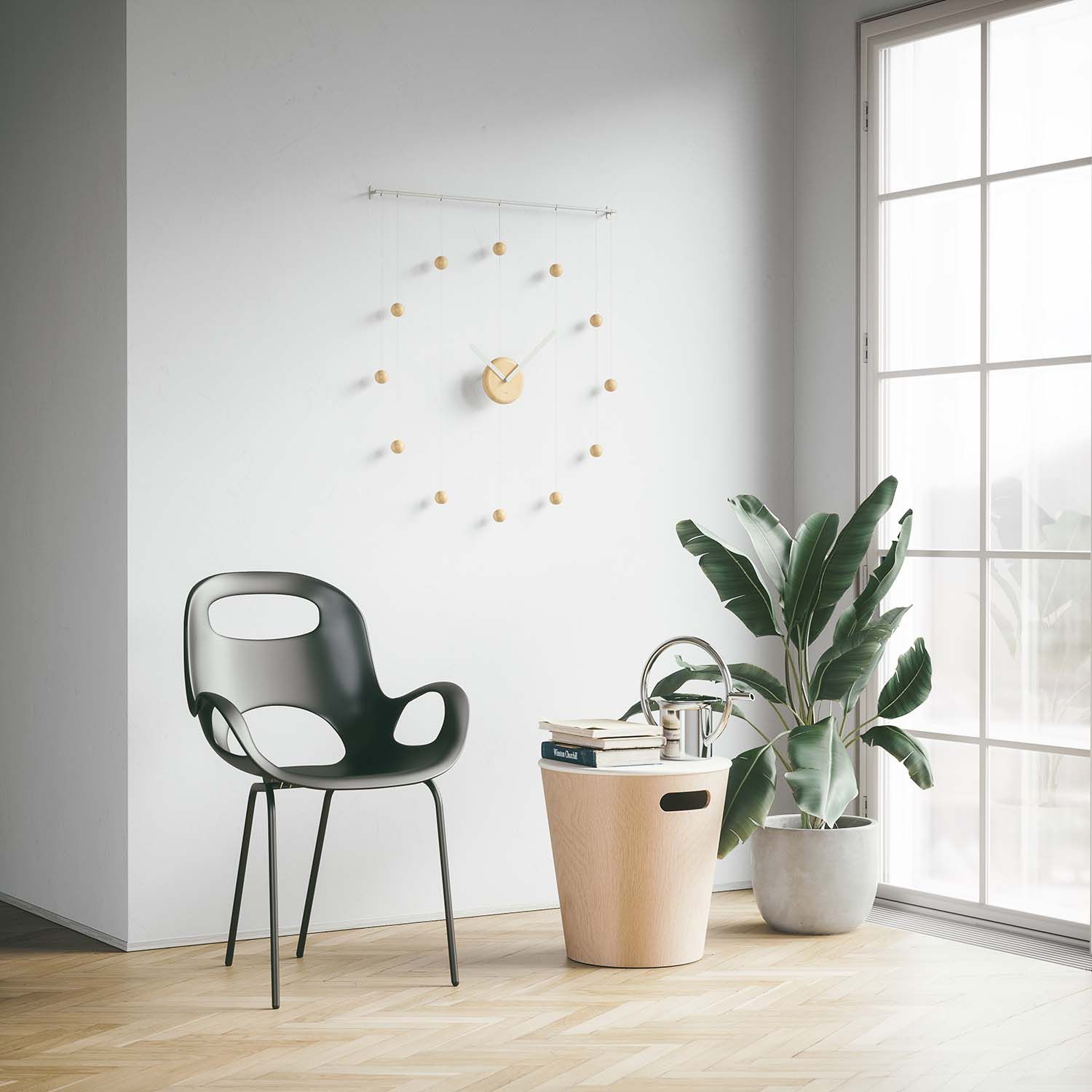 Horloge minimaliste Hangtime