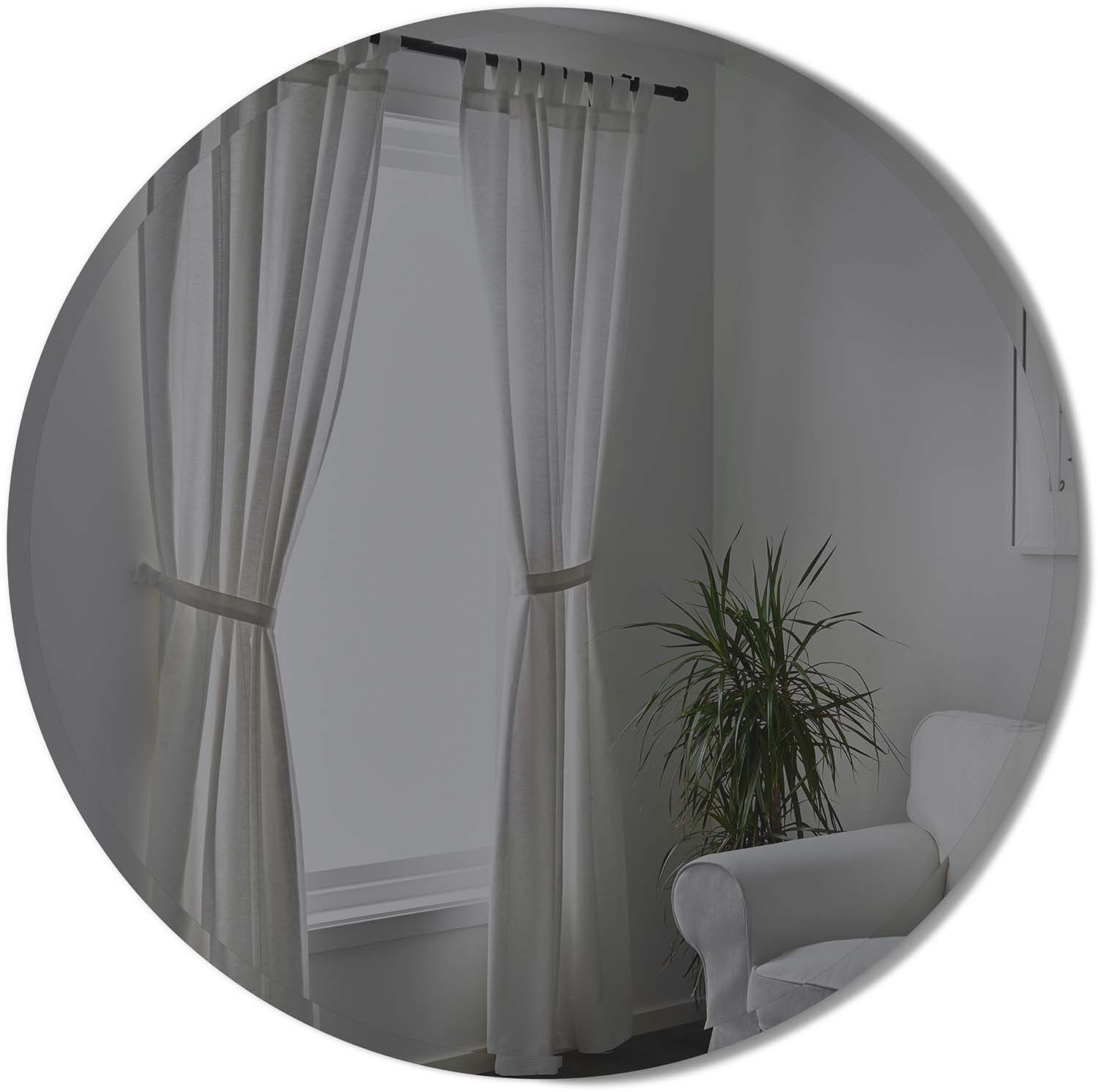 Grand miroir fumé Bevy 91 cm