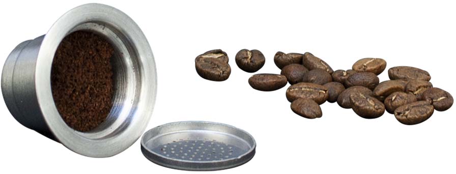 Capsule à café réutilisable compatible Nespresso