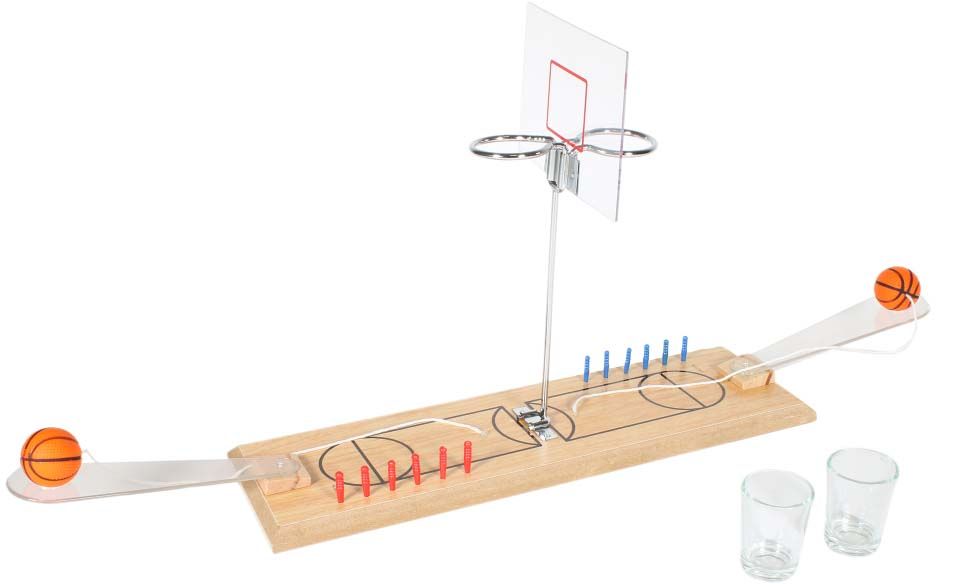 Jeu à boire basketball avec 2 shooters