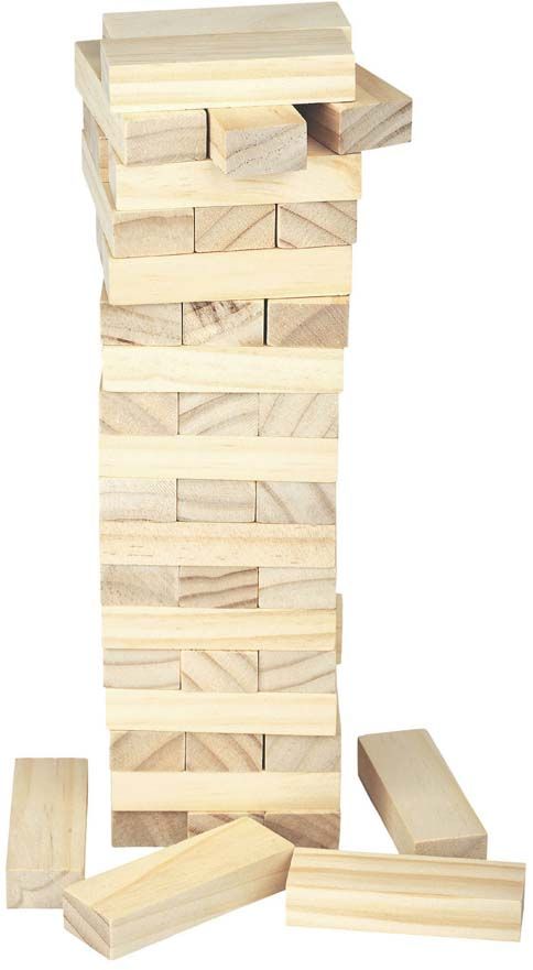 Jeu tour infernale en bois