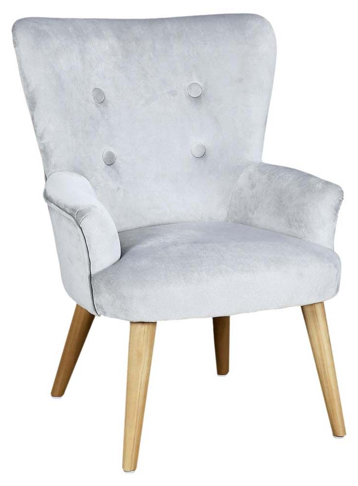 Fauteuil enfant en velours Helsinki