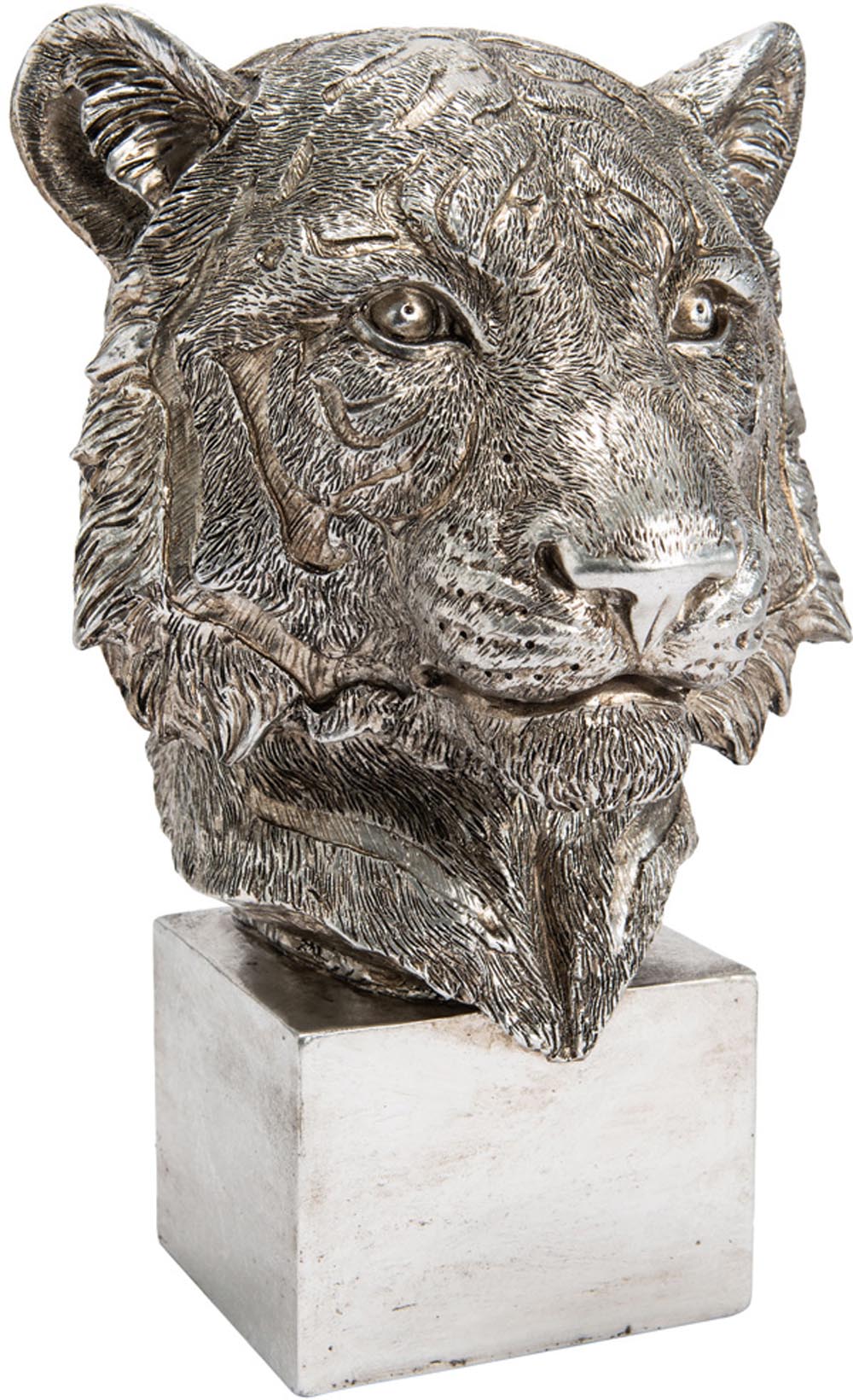 Trophée tigre en résine 32 cm