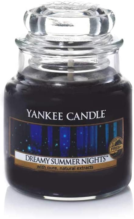 Bougie jarre en verre senteur songe d'une nuit d'été Petit modèle