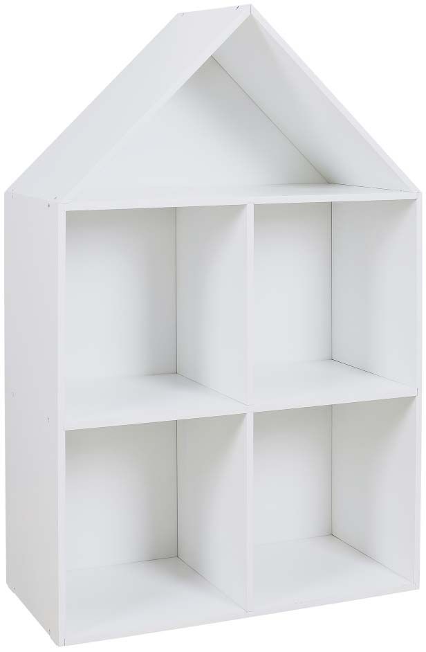 Etagère maison en bois 4 cases Paul