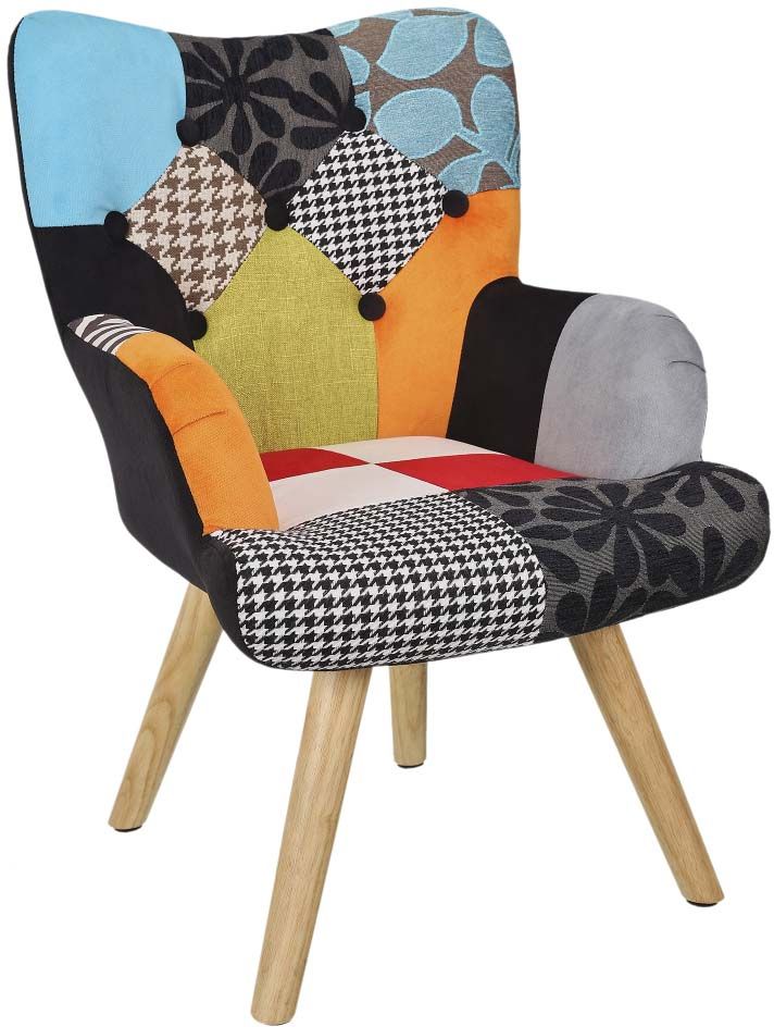 Fauteuil enfant patchwork Helsinki