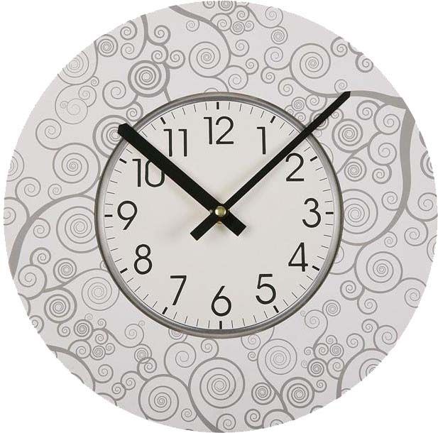 Horloge en bois avec imprimés Reversy 29 cm