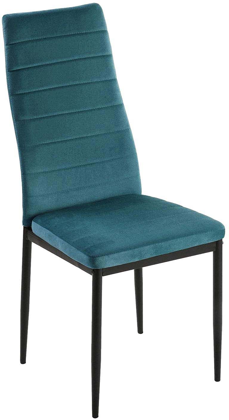 Chaise en velours Valentyna