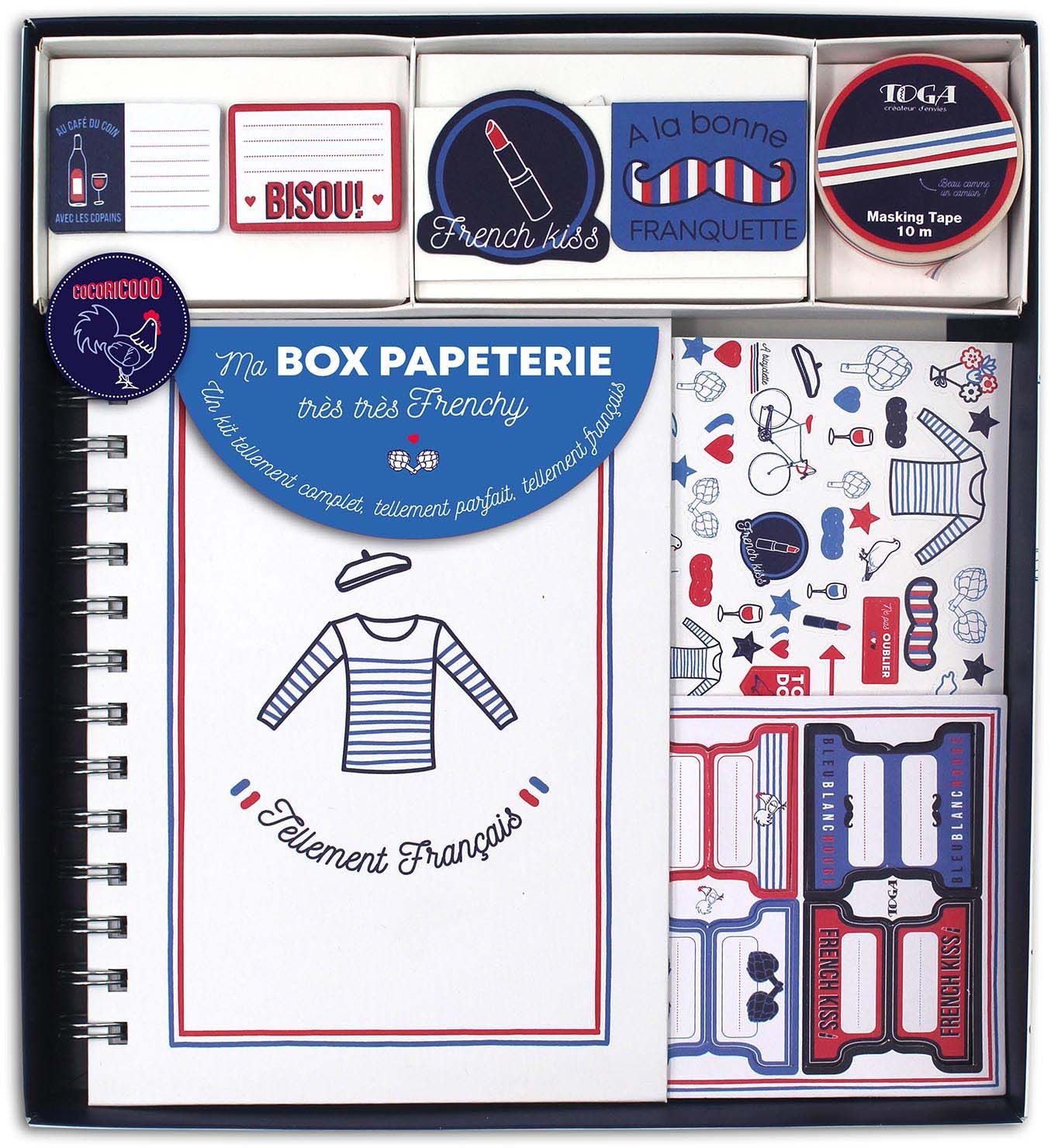 Kit de papeterie Frenchy