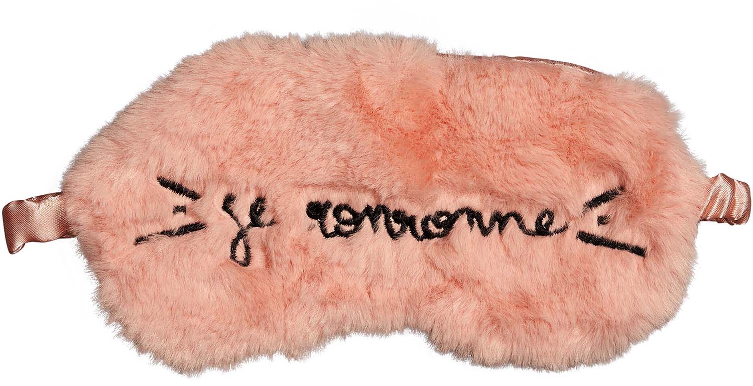 Masque de nuit Je ronronne