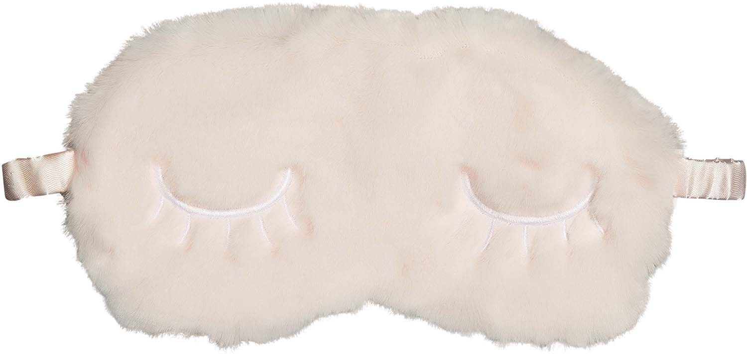 Masque de nuit cils brodés