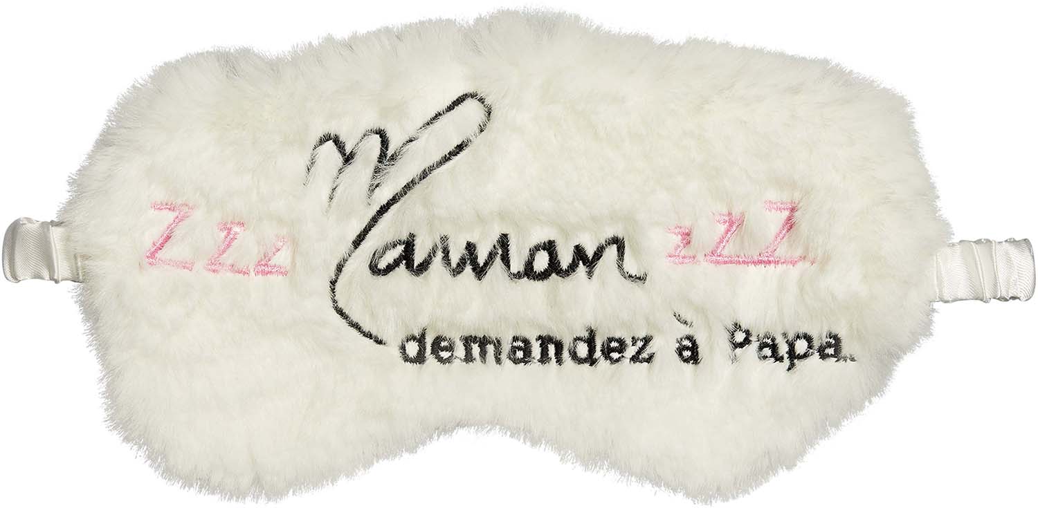 Masque de nuit Maman dort