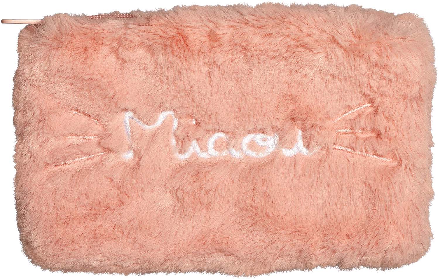 Pochette peluche Miaou