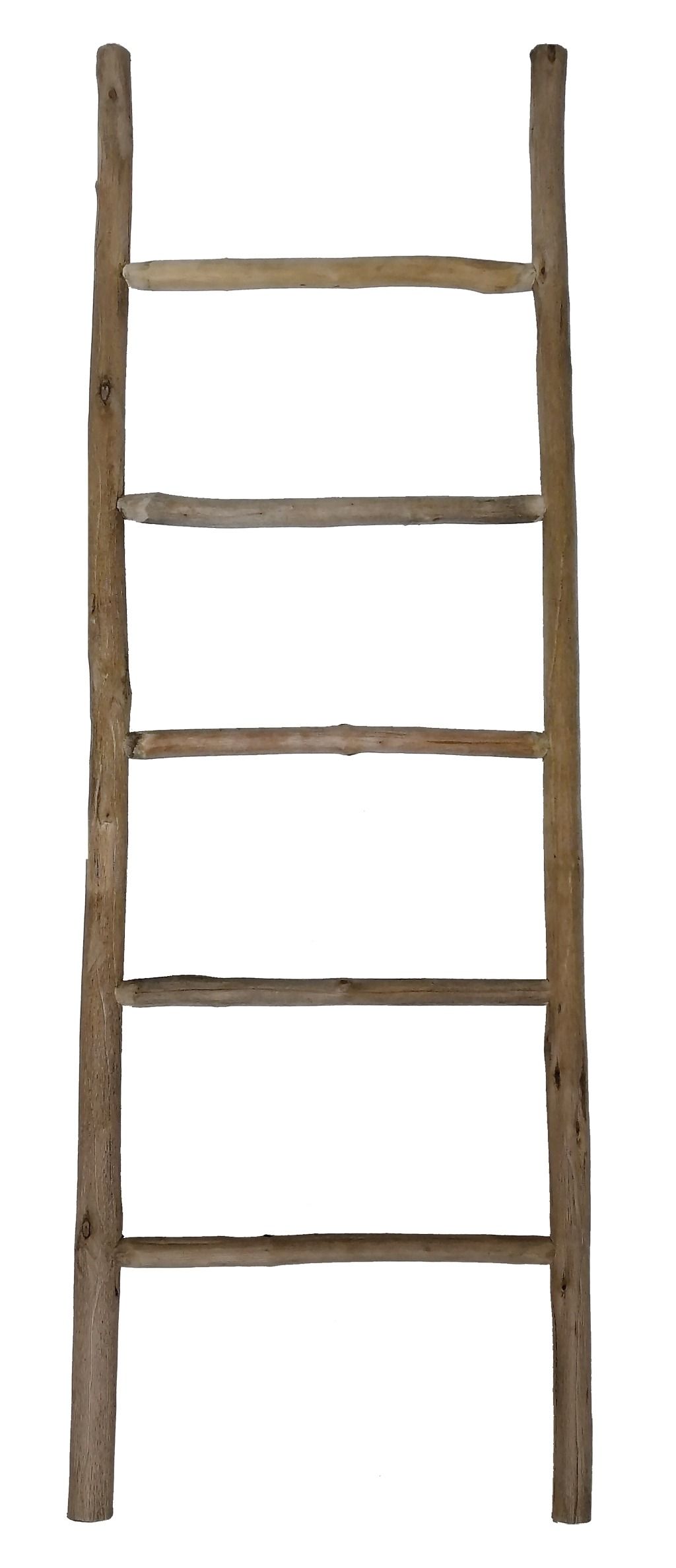 Échelle en bois rustique