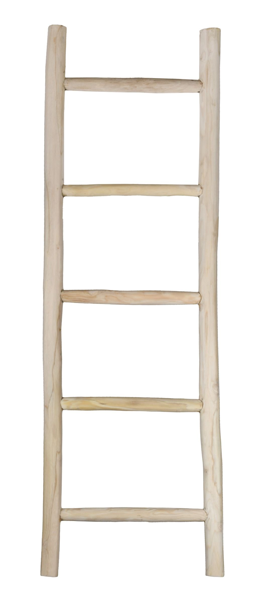 Échelle en teck naturel