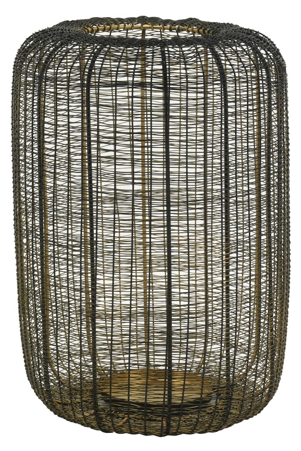 Photophore en fil de métal Grand modèle