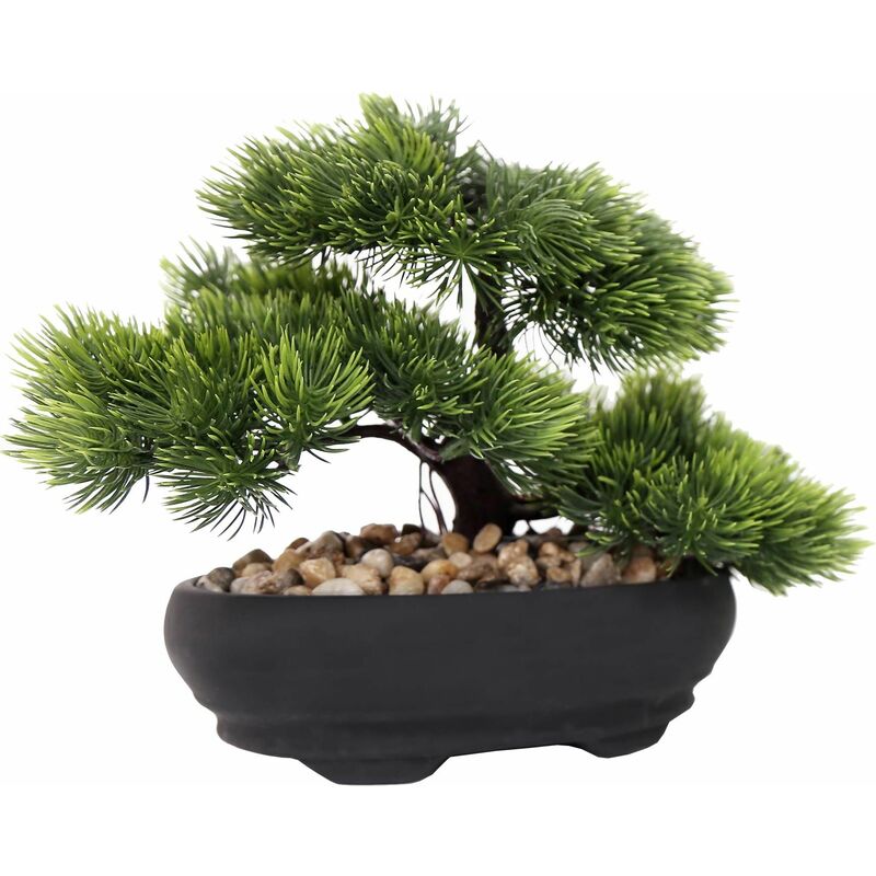 Bonsai artificielle dans pot en terre cuite 17 cm Modèle 1