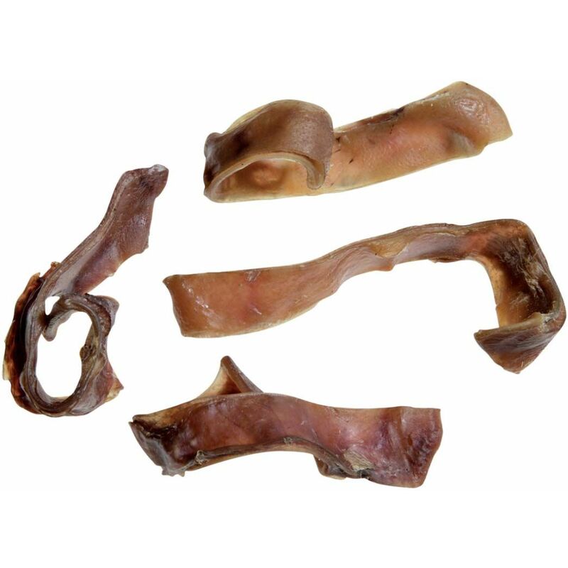 Friandises oreilles de porc Strips 500 gr pour chien