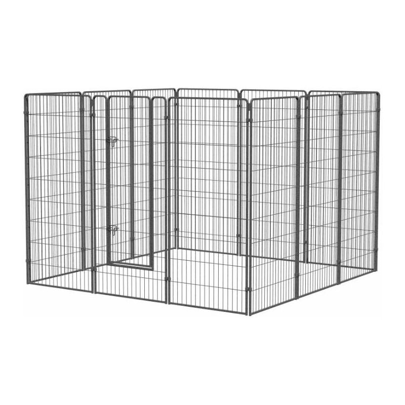 Kit chenil en métal Security 2.4 x 2.4 m