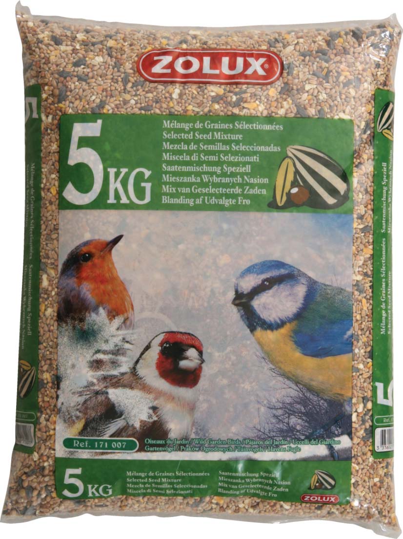 Mélange de graines pour oiseaux du jardin 5kg