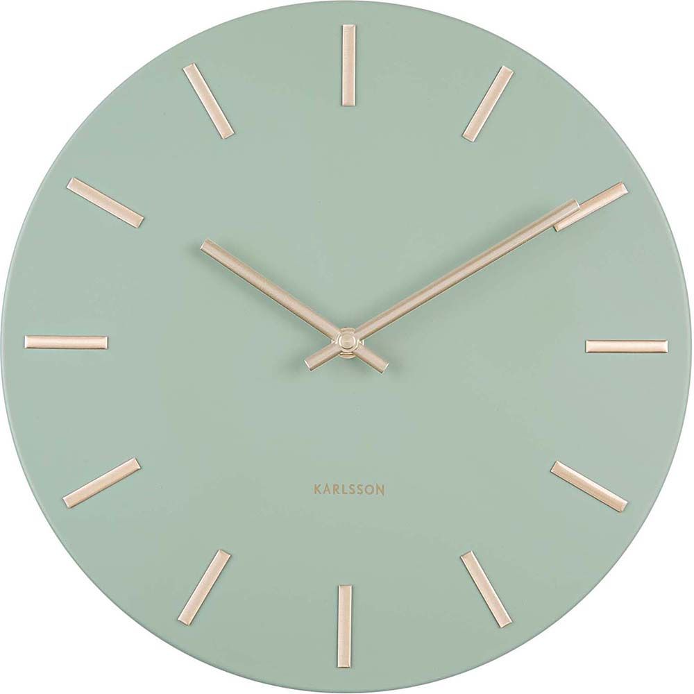 Horloge moderne métal Charm 30 cm