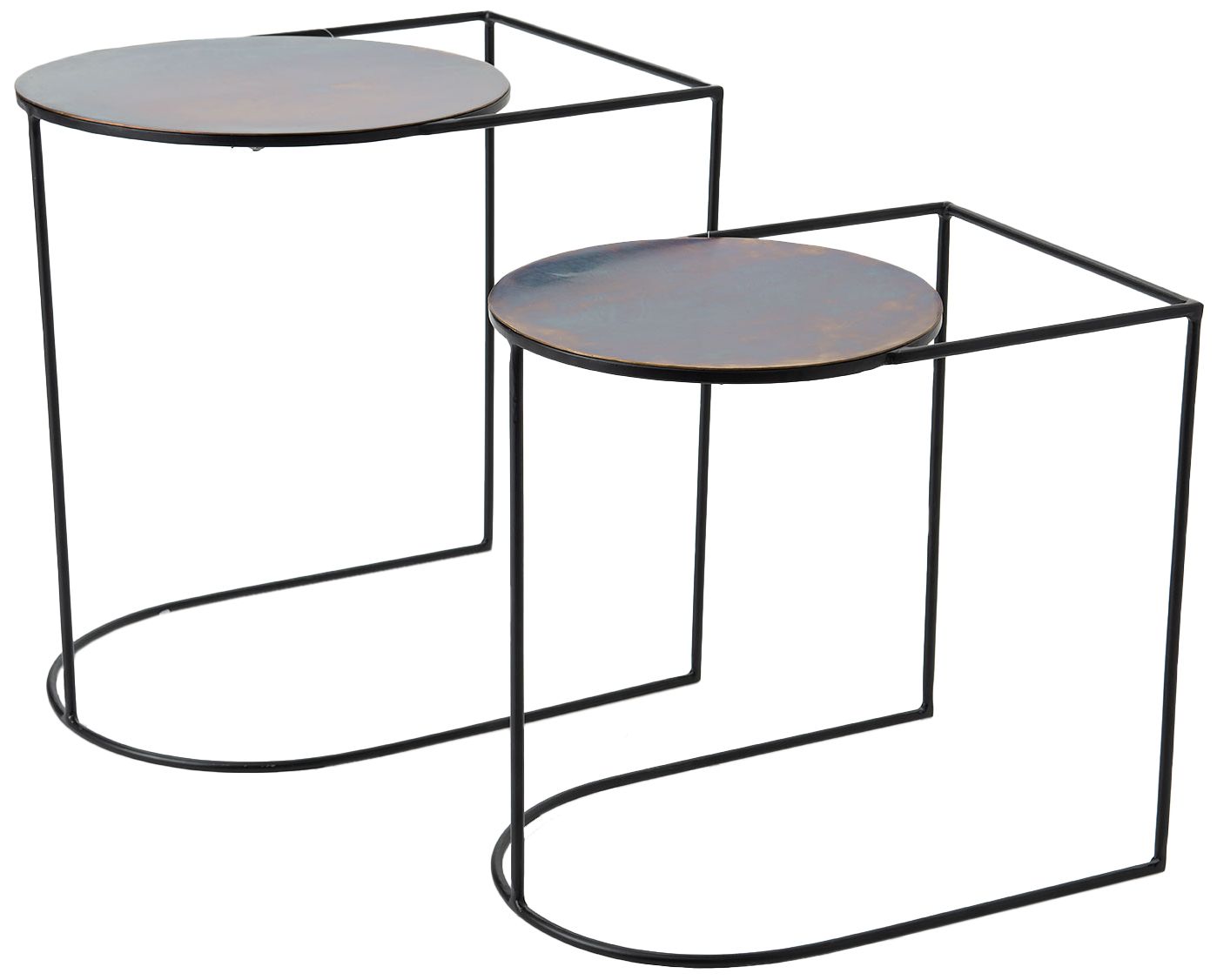 Set de 2 bouts de canapé Univers