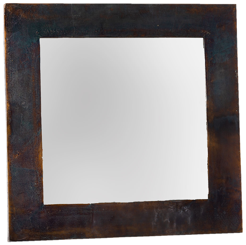 Miroir carré en métal Galaxy 71 cm
