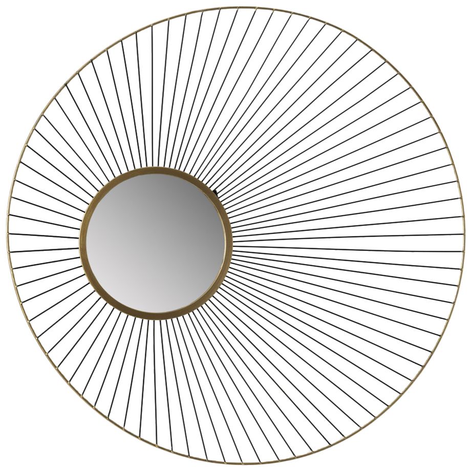 Miroir en métal filaire Milano 76 cm