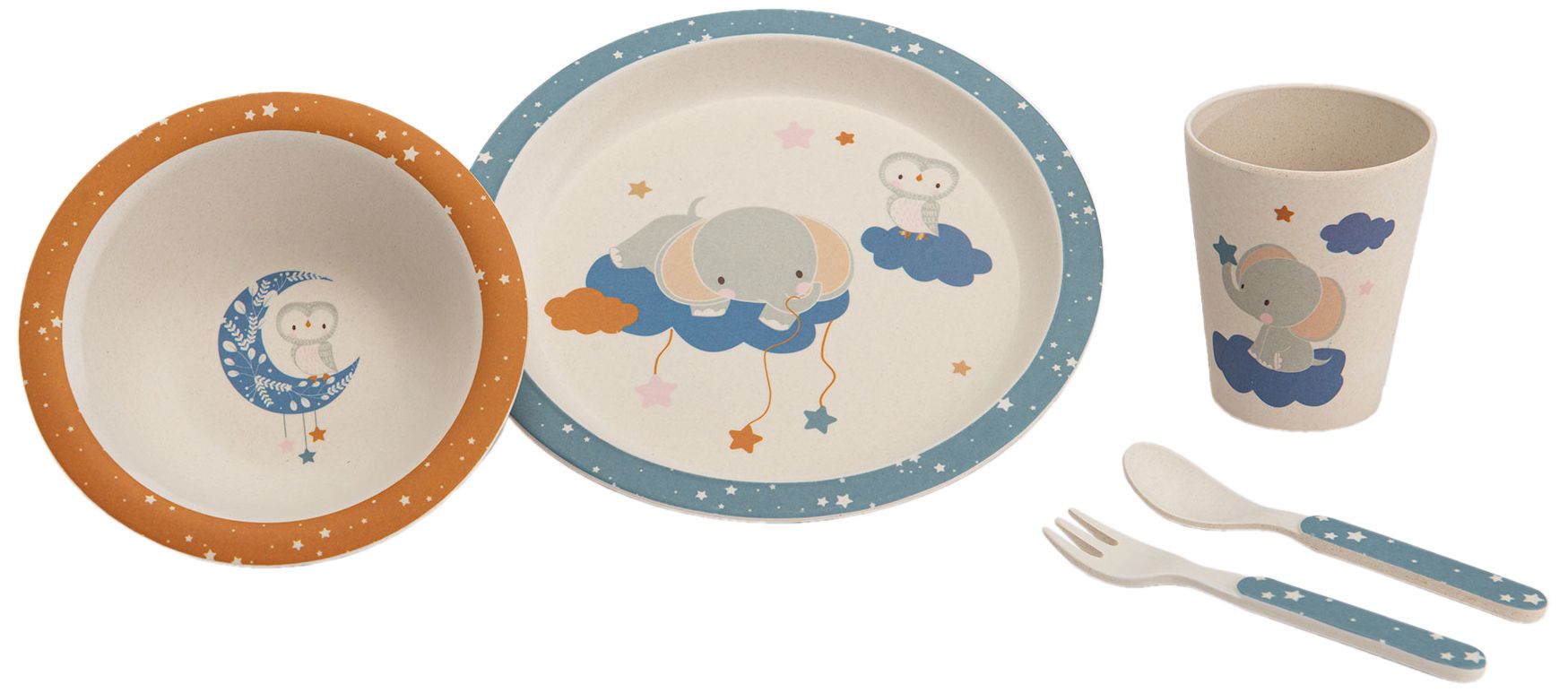 Coffret 5 pièces vaisselle de bébé Lilian