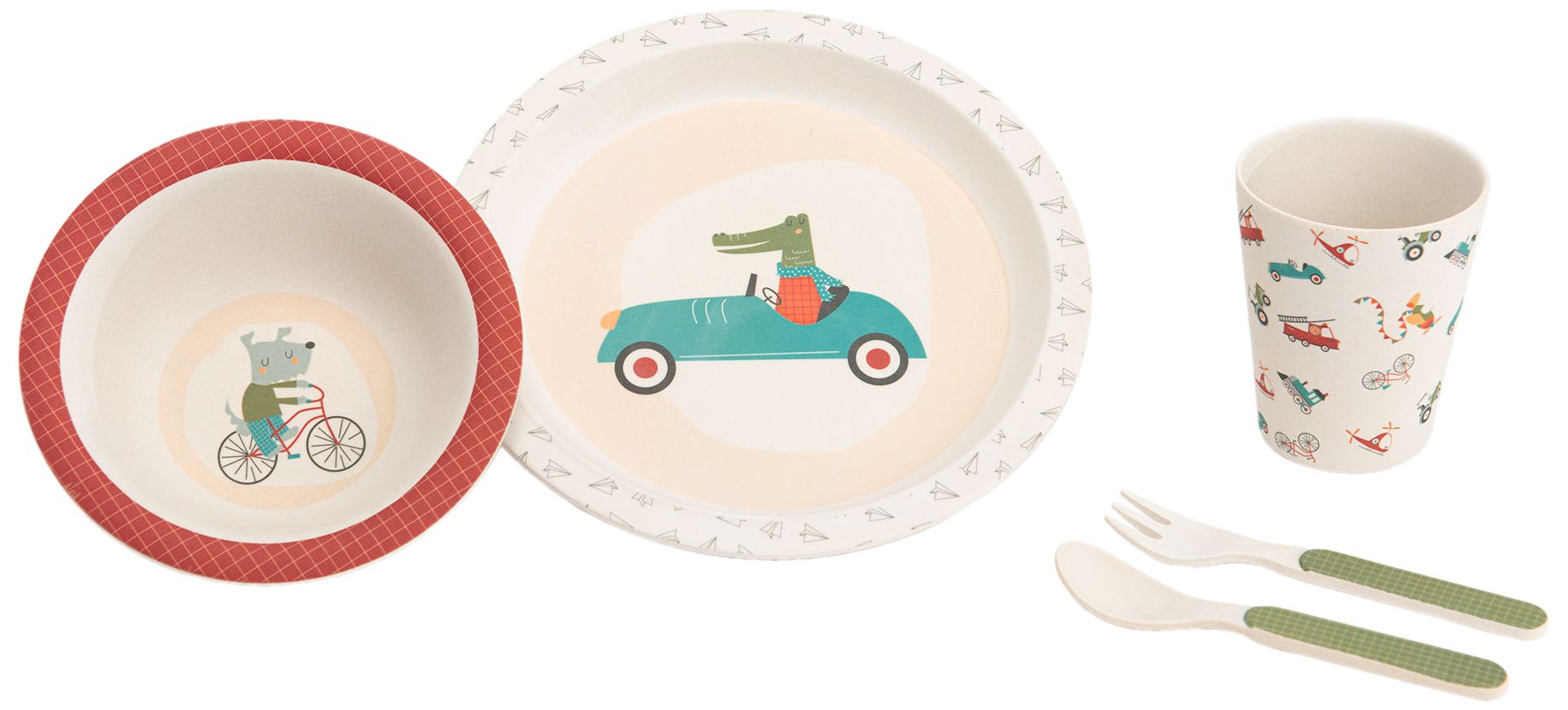 Coffret 5 pièces vaisselle de bébé Eliot