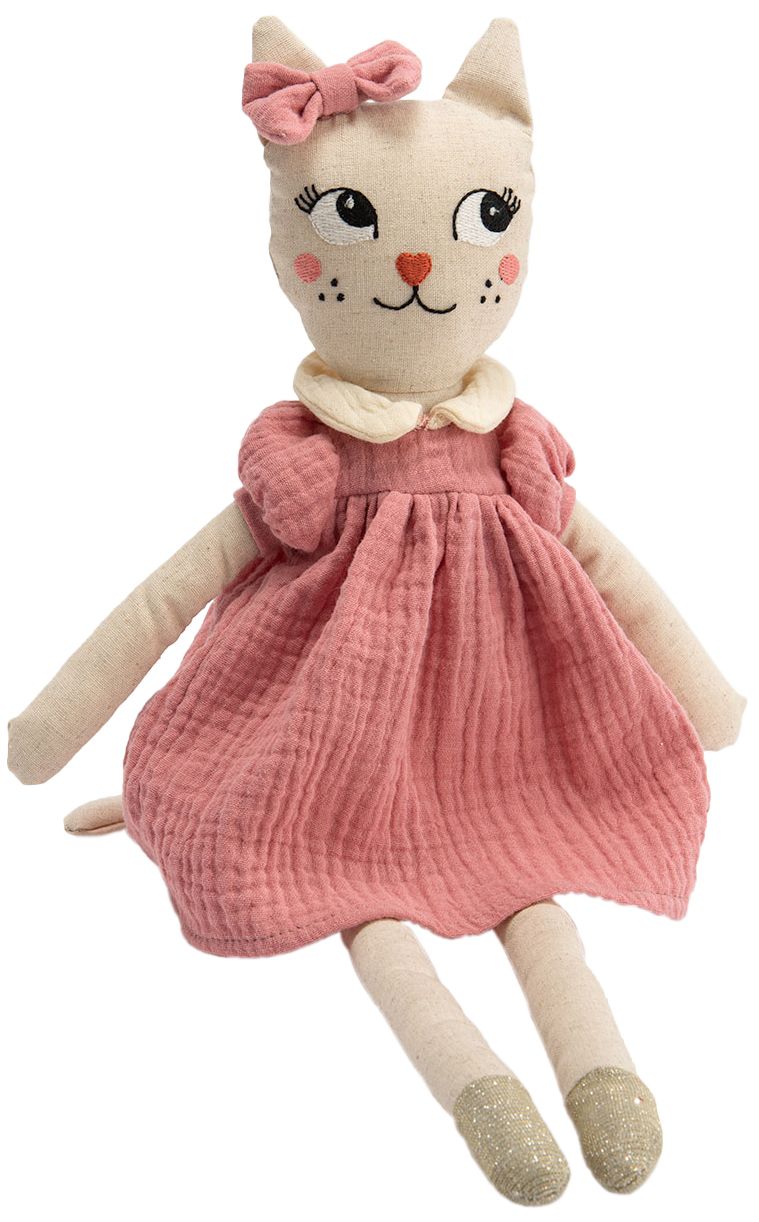 Peluche chat Louise