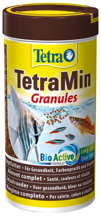Aliment complet Tetramin granulés 250 ml